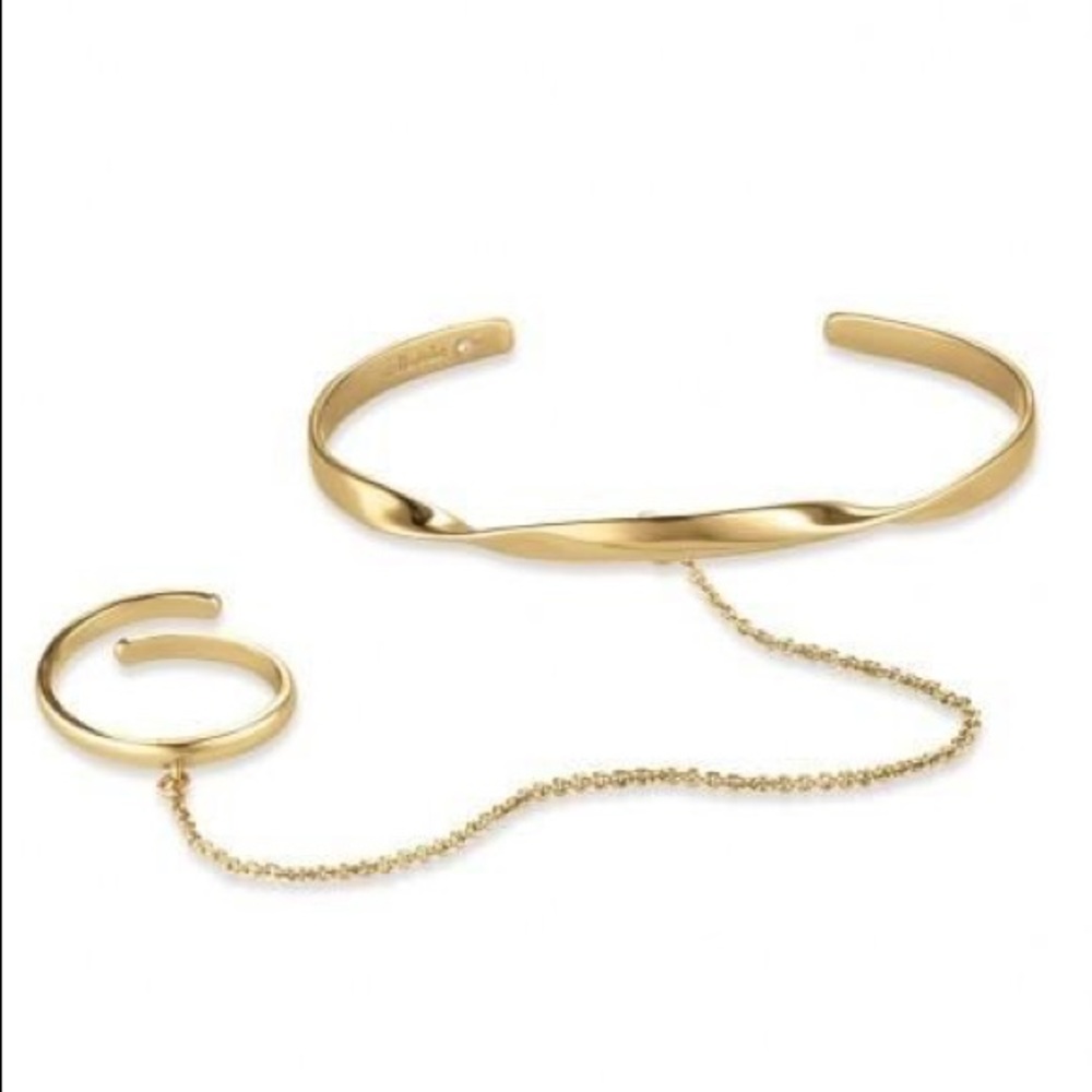 NWOT Stella & Dot Gold Bridge Bracelet